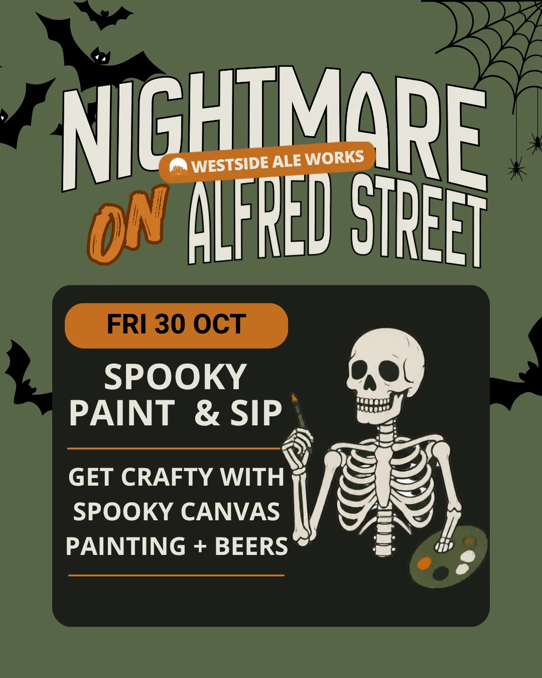 Spooky Paint & Sip
