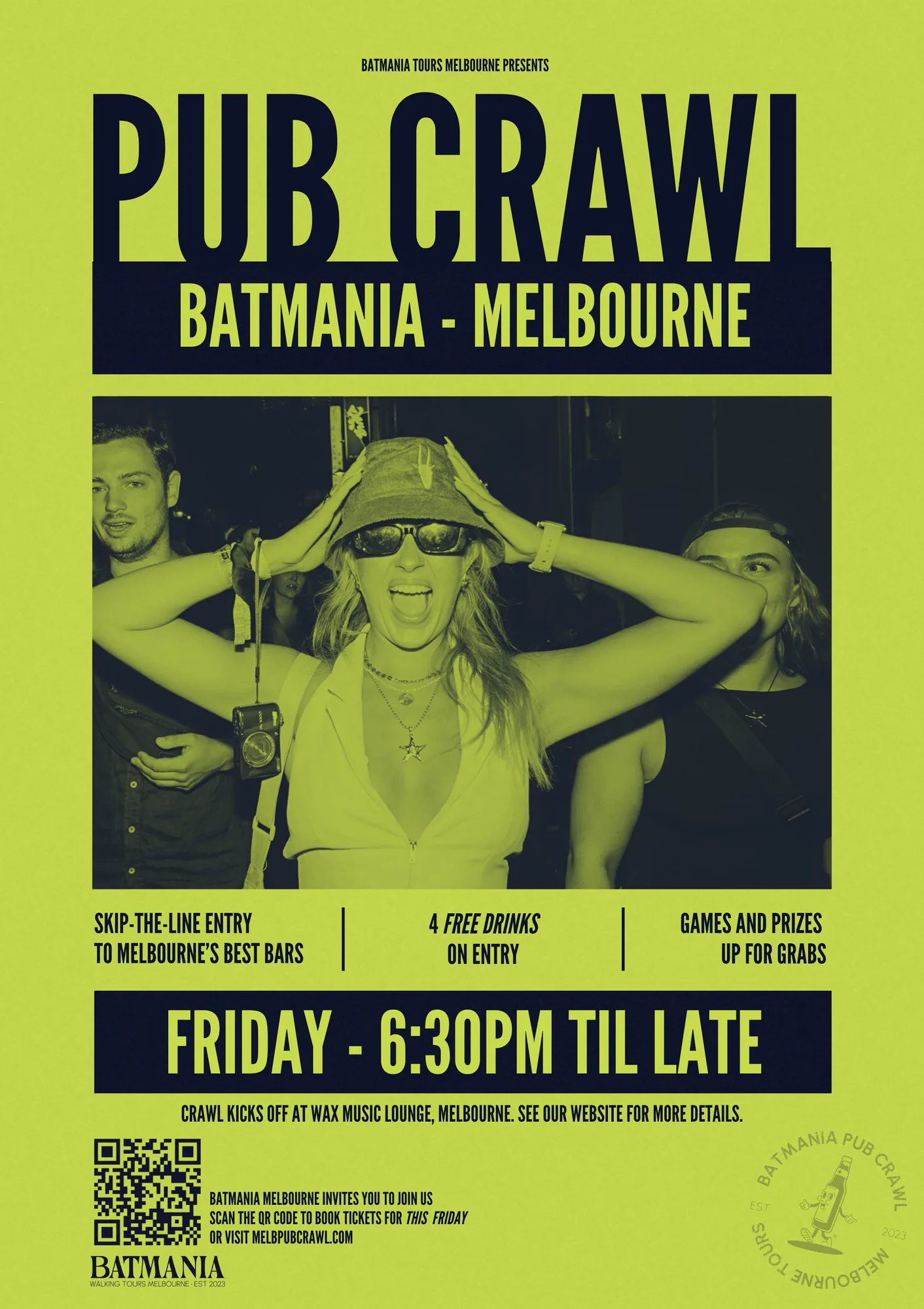 Batmania Pub Crawl Melbourne!
