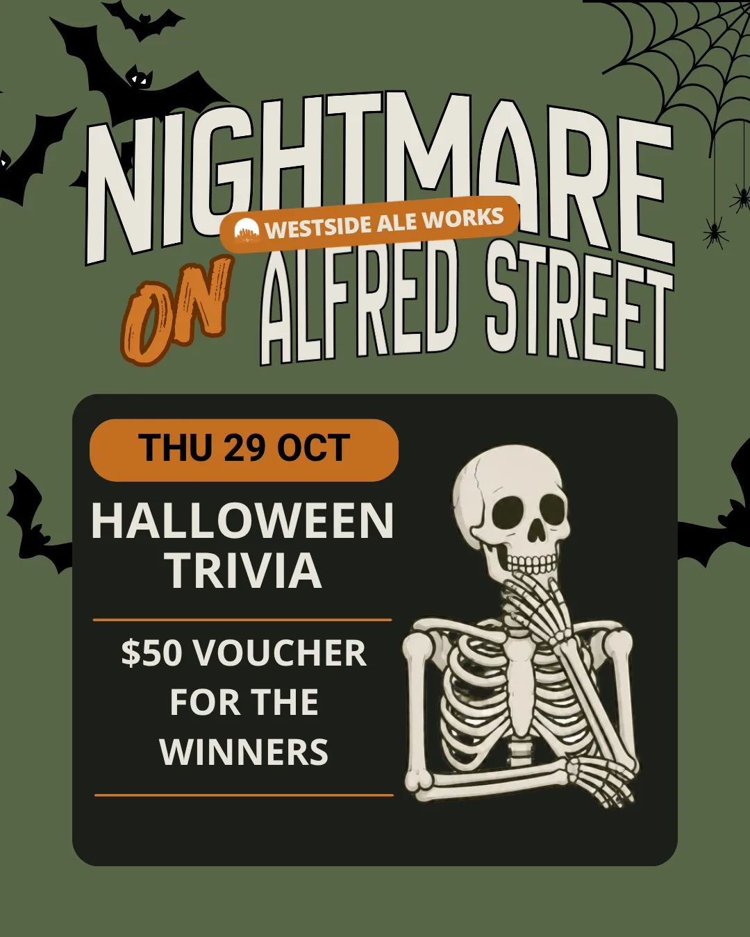 Halloween Trivia Night poster