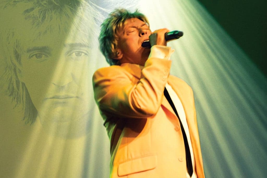 DIRECT FROM UK - THE ROD STEWART SHOW poster