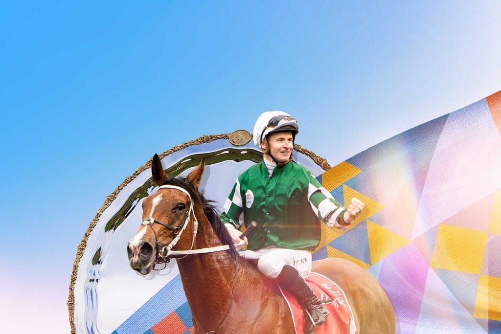 Ladbrokes Cox Plate - Atrium Flat poster