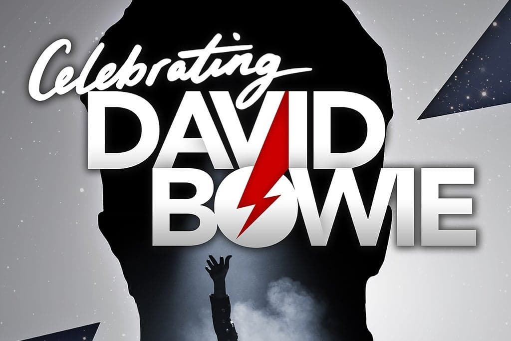 Celebrating DAVID BOWIE poster