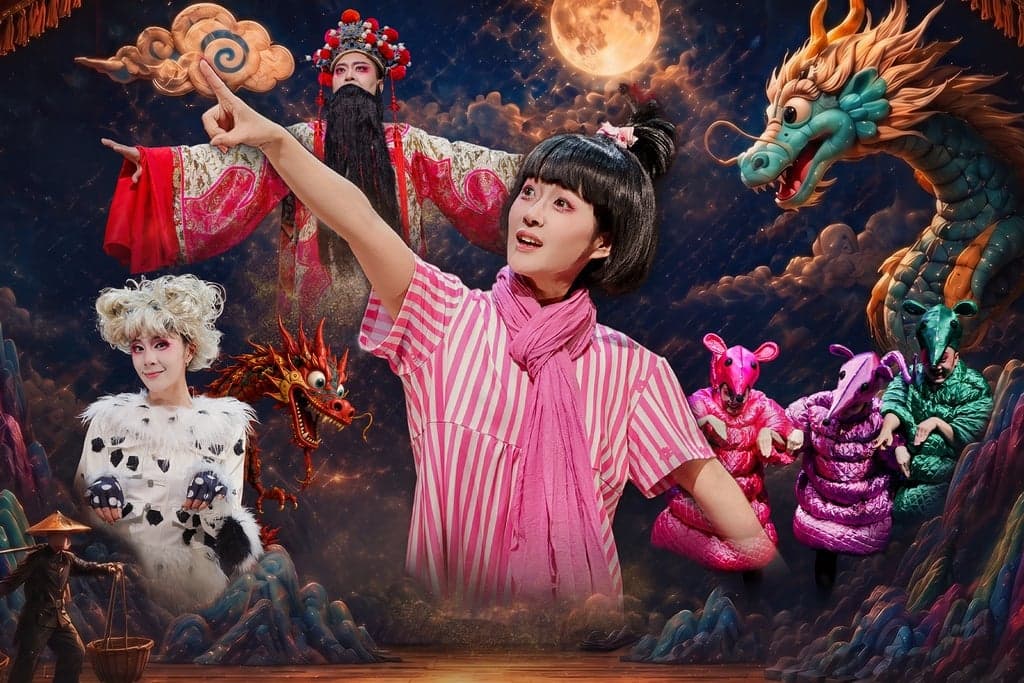 The Dragon Child and the twelve animals of the Zodiac