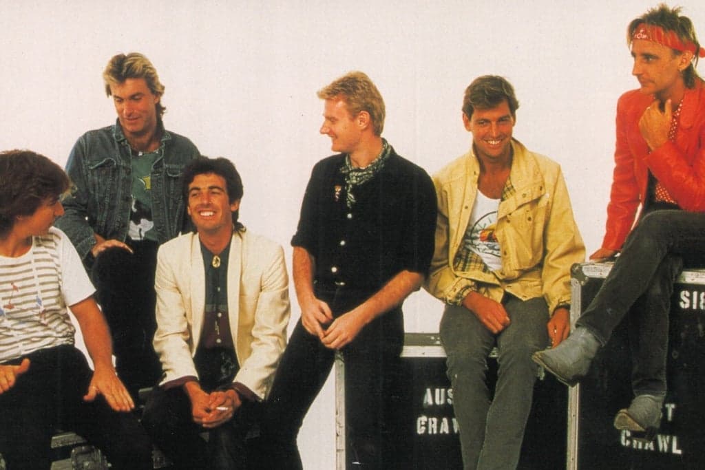 Australian Crawl / Men At Work poster