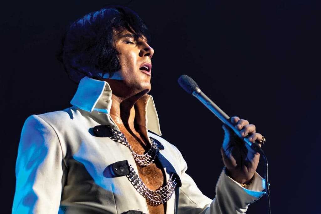 Chris Connor - Viva Elvis 'The King Lives' poster