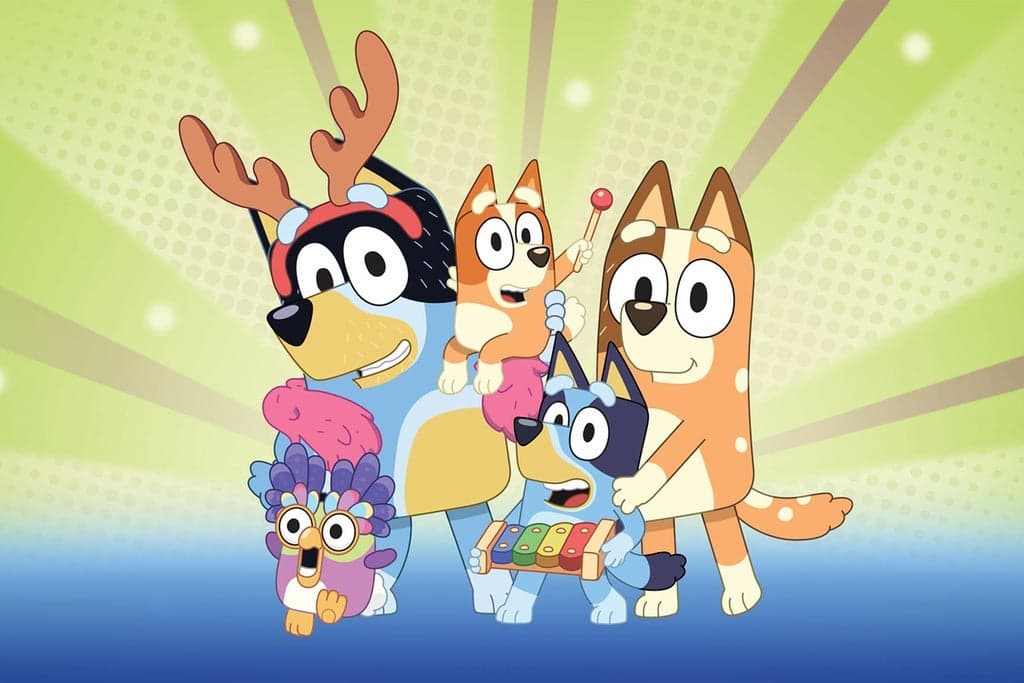 Bluey's Big Play The Stage Show poster