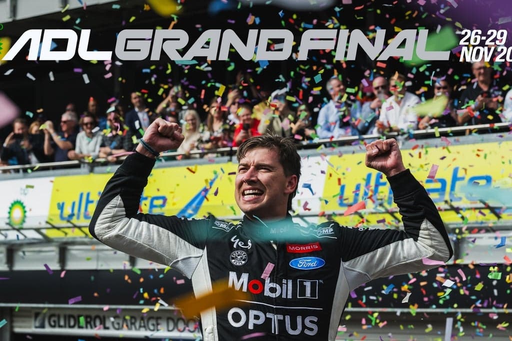 (Thu) Speedway Grandstand - bp Adelaide Grand Final poster