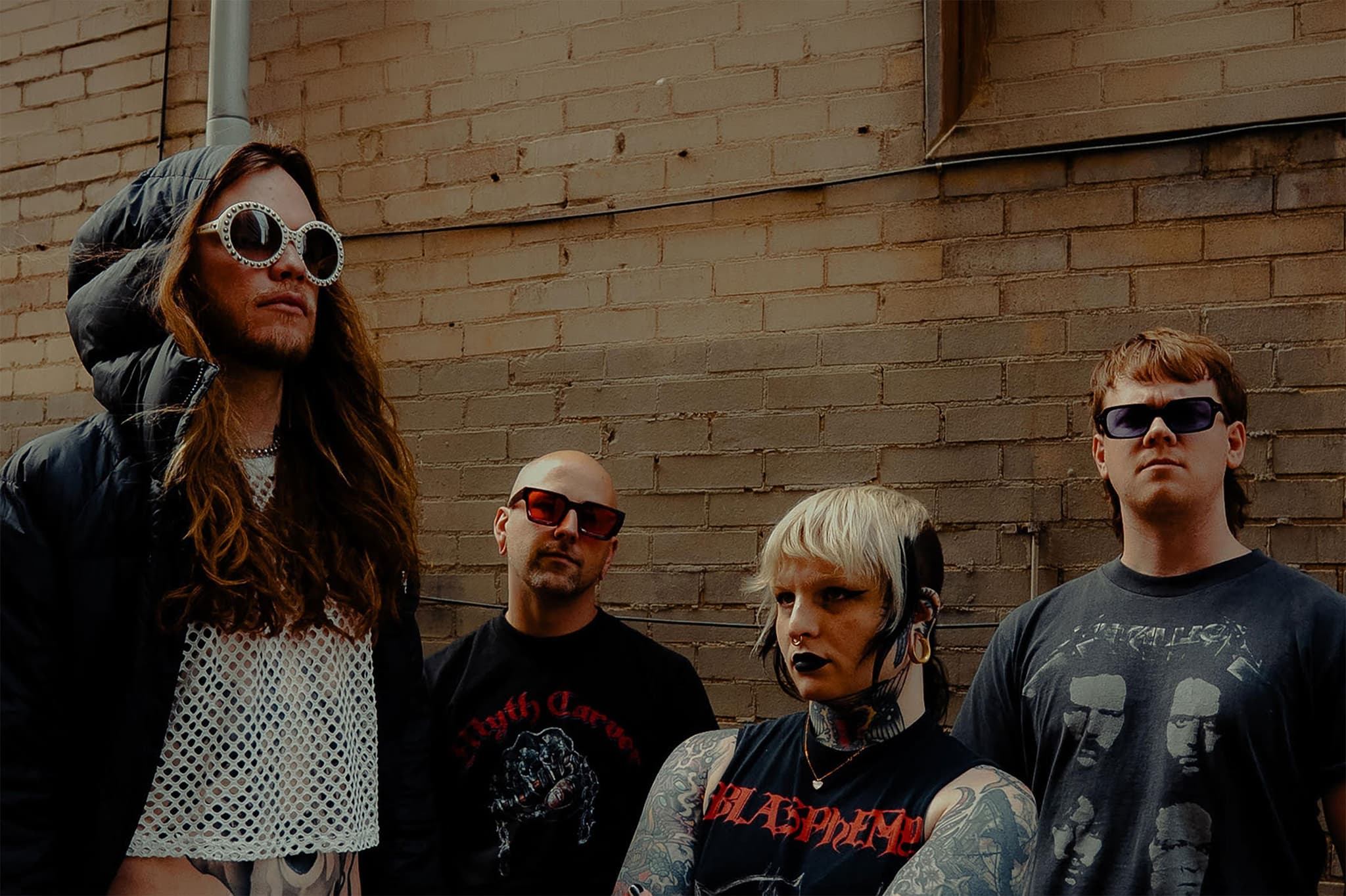 TO THE GRAVE 'NAIL AUSTRALIA TO THE WALLS' with NO CURE (USA), ALGOR MORTIS & BLOODMOUTH poster