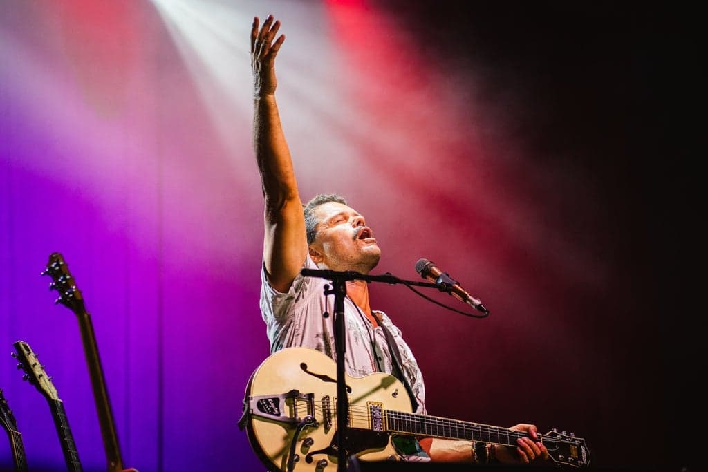 Ash Grunwald with The Brisbane City Gospel Choir poster