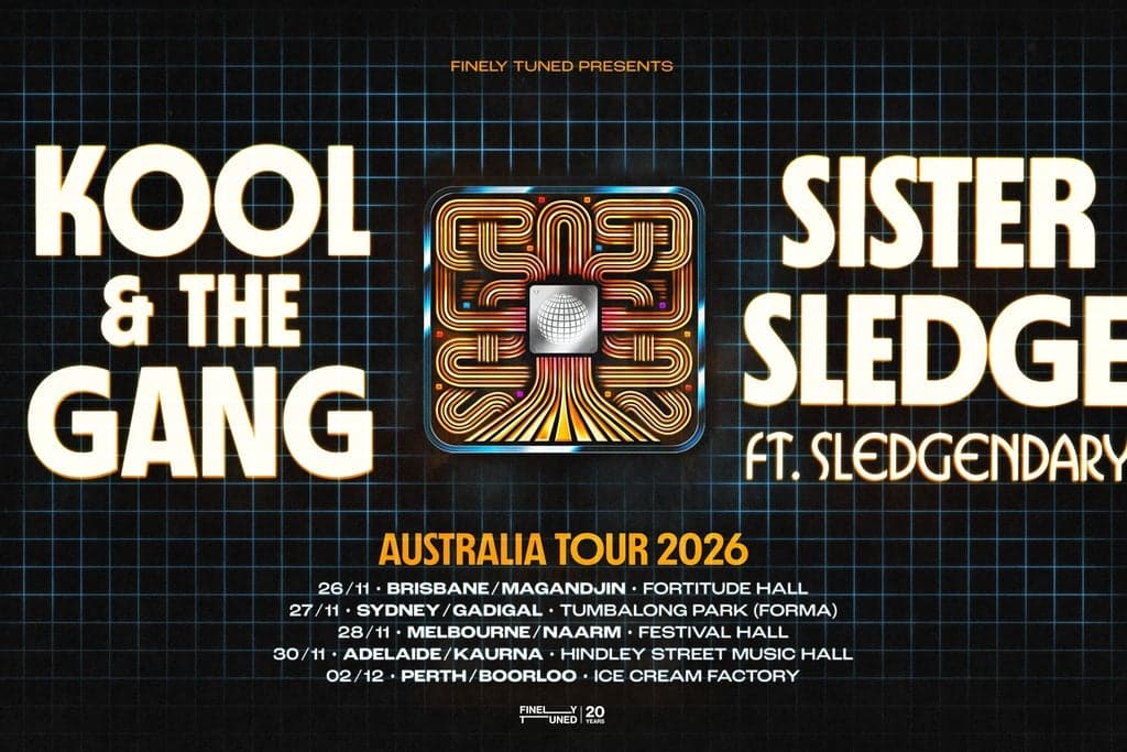 Kool & the Gang + Sister Sledge ft. Slegendary poster