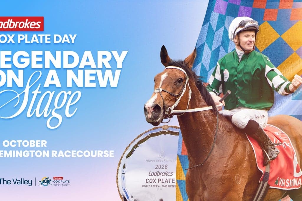 Ladbrokes Cox Plate - VRC Members Enclosure Access Ticket poster