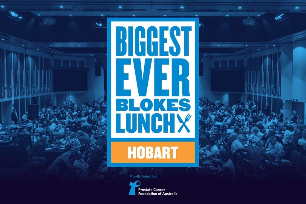 Biggest Ever Blokes Lunch poster