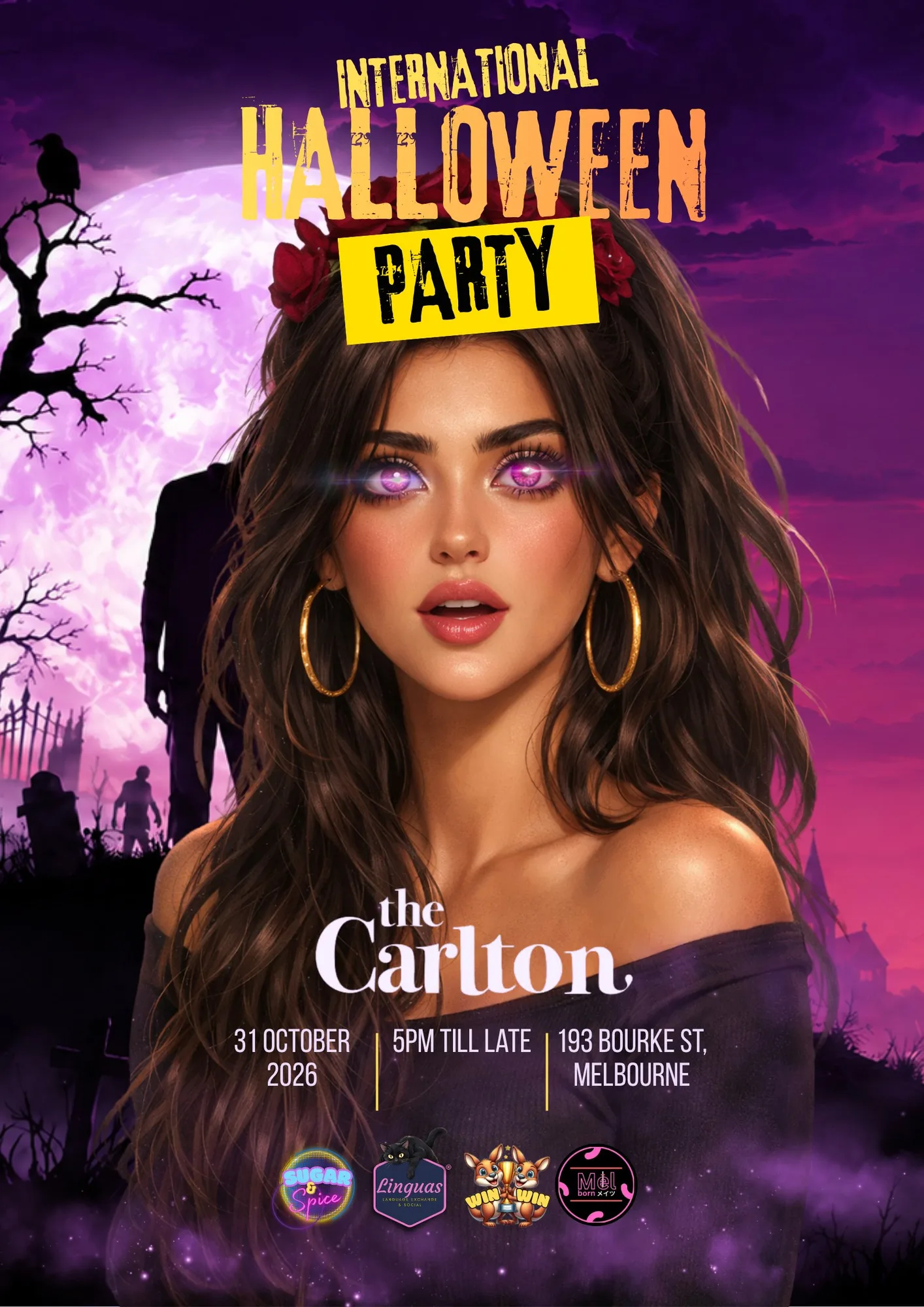 International Halloween 2026 poster