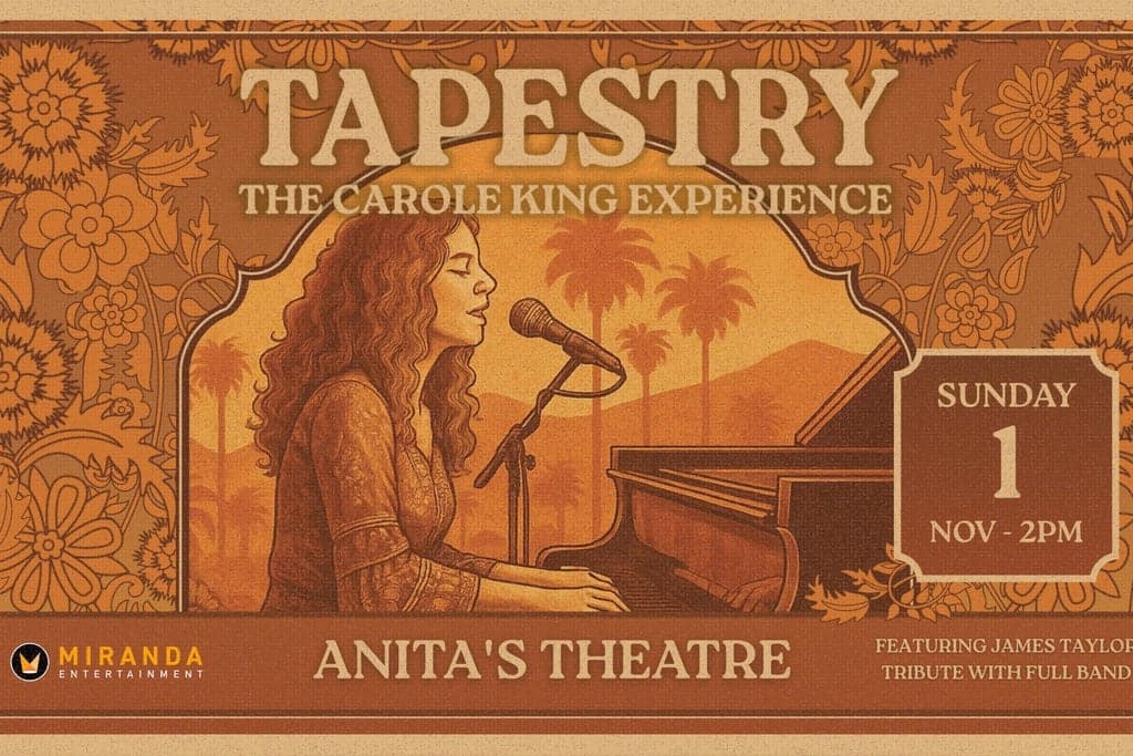 TAPESTRY THE CAROLE KING EXPERIENCE poster
