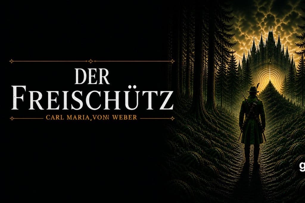 Co-opera presents Carl Maria von Weber Der Freischütz poster