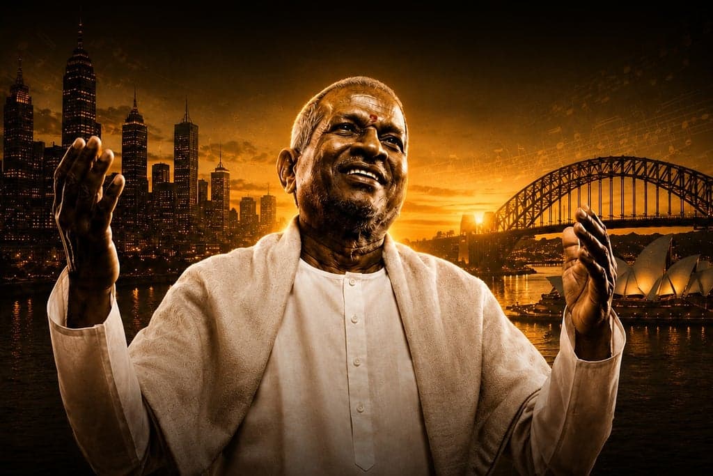 Maestro Ilaiyaraaja - Live In Concert Melbourne 2026 poster