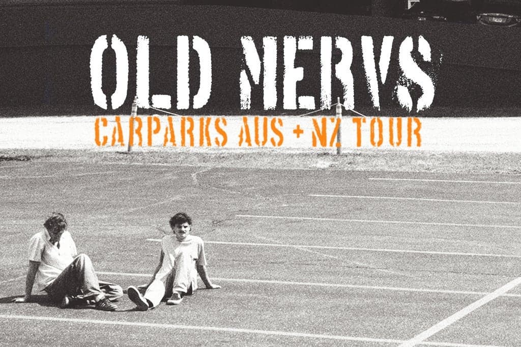 Old Mervs Headline Tour poster