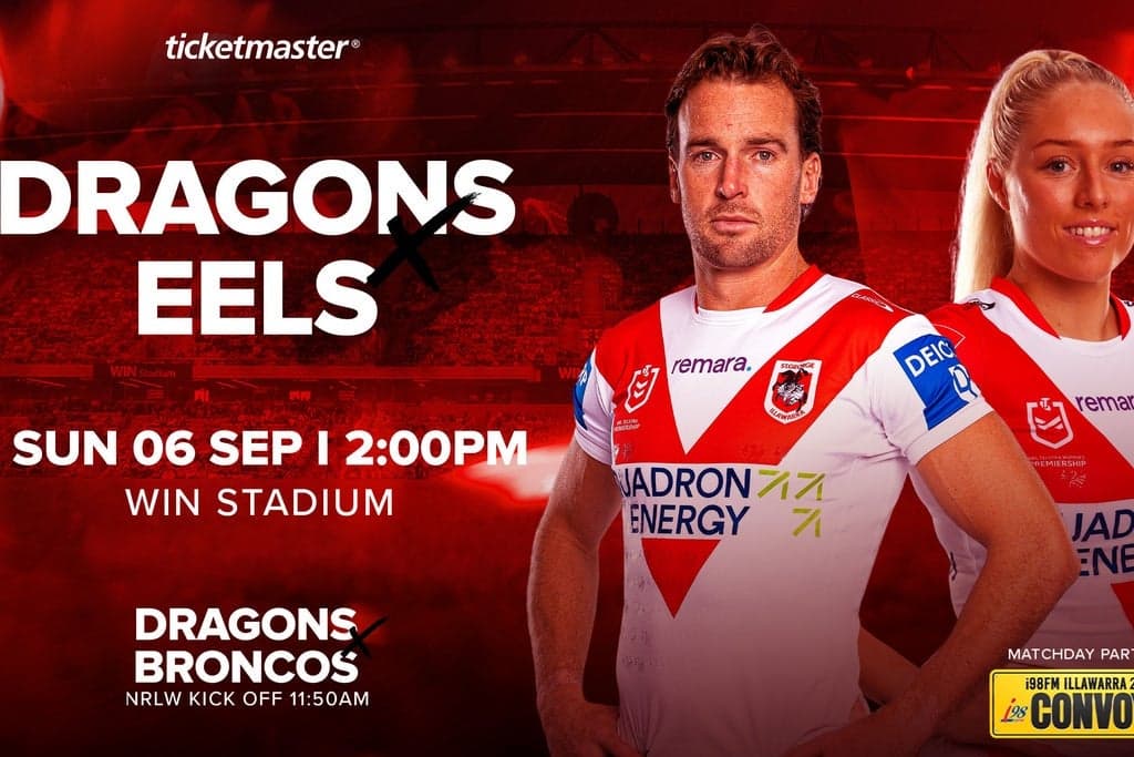 2026 NRL Telstra Premiership - Dragons v Eels