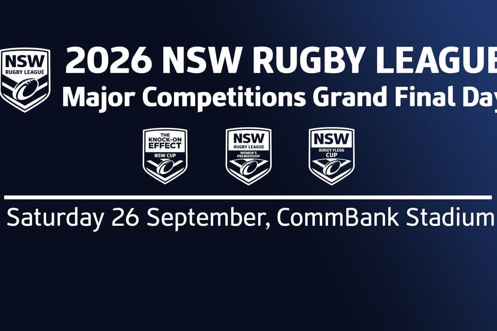 NSWRL Major Competitions Grand Final Day poster